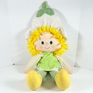 Kenner Strawberry Shortcake Mint Tulip Rag Doll Plush Toy 1984 - HTF - READ